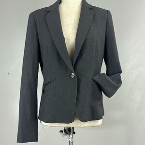 Tahari Gray Blazer